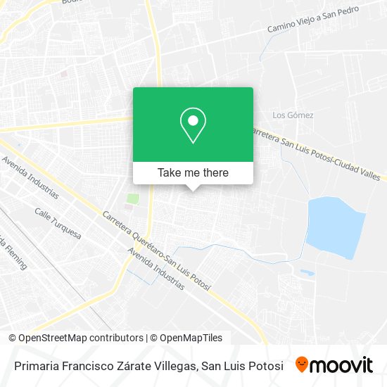 Primaria Francisco Zárate Villegas map