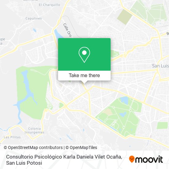 Consultorio Psicológico Karla Daniela Vilet Ocaña map