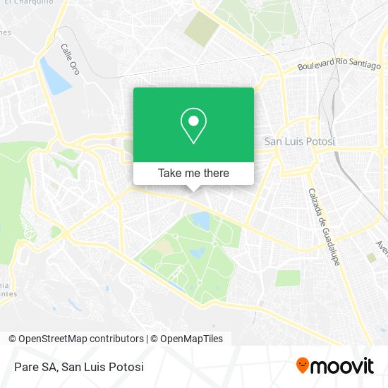 Mapa de Pare SA