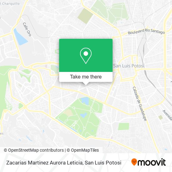 Zacarias Martinez Aurora Leticia map