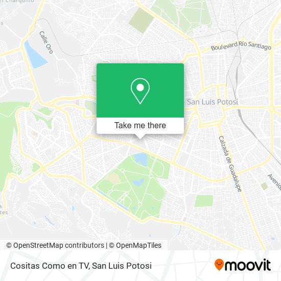Mapa de Cositas Como en TV