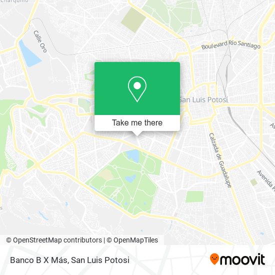 Banco B X Más map