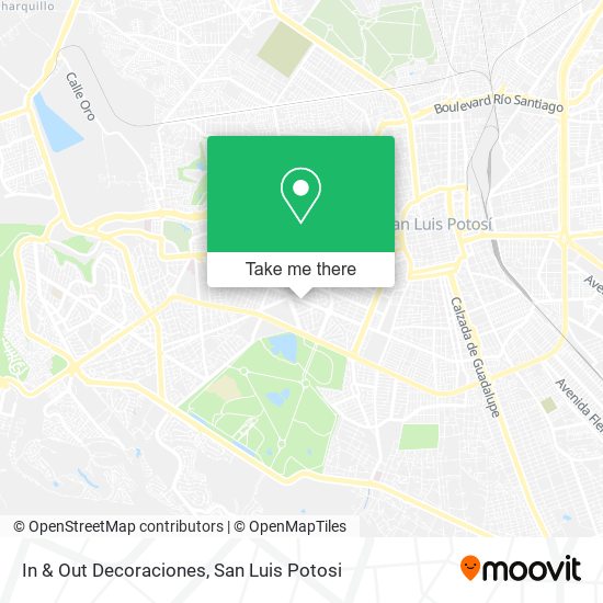 In & Out Decoraciones map