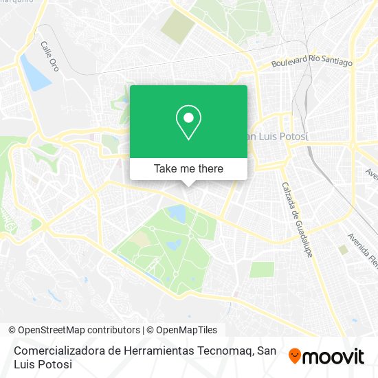 Comercializadora de Herramientas Tecnomaq map