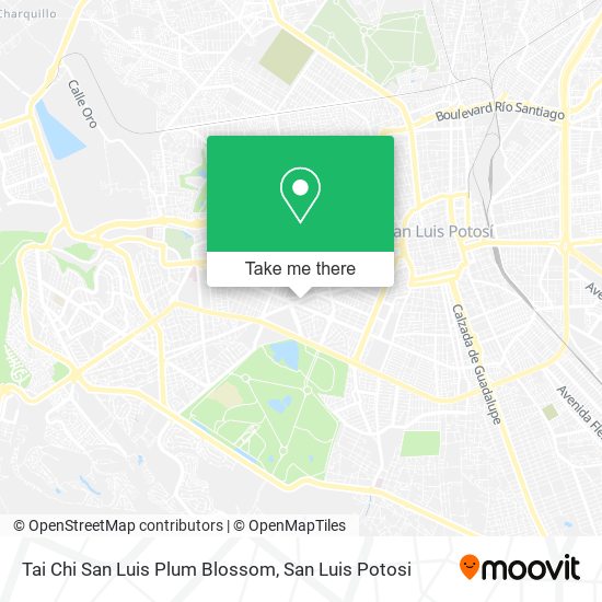 Tai Chi San Luis Plum Blossom map