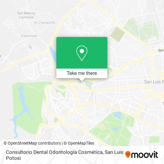 Consultorio Dental Odontología Cosmética map