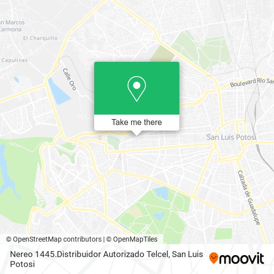 Mapa de Nereo 1445.Distribuidor Autorizado Telcel