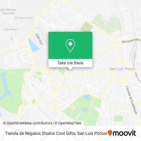 Tienda de Regalos Shulos Cool Gifts map
