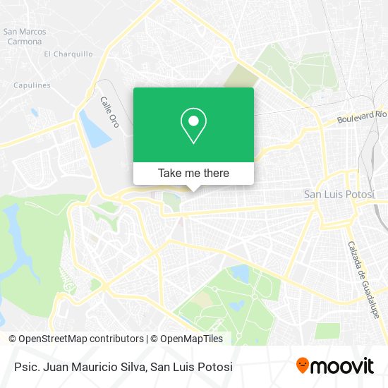 Psic. Juan Mauricio Silva map