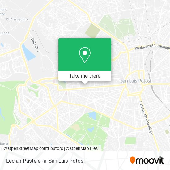 Leclair Pastelería map