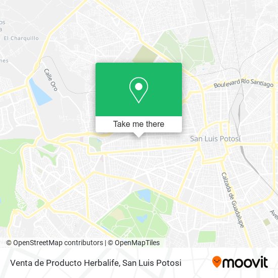 Venta de Producto Herbalife map