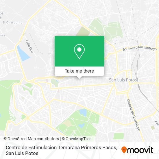Centro de Estimulación Temprana Primeros Pasos map