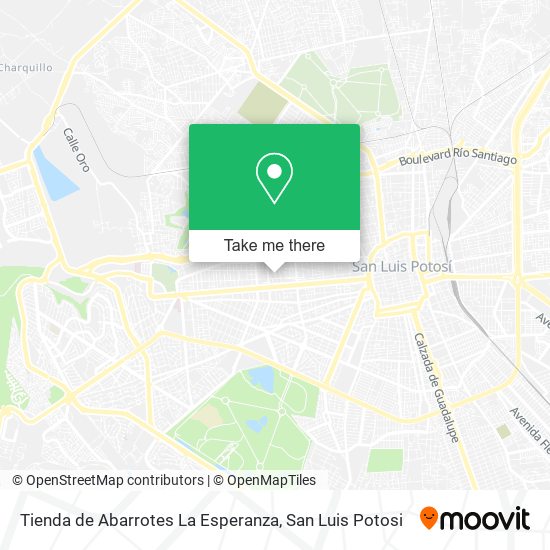 Tienda de Abarrotes La Esperanza map