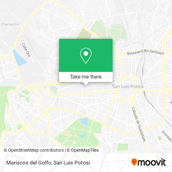 Mariscos del Golfo map