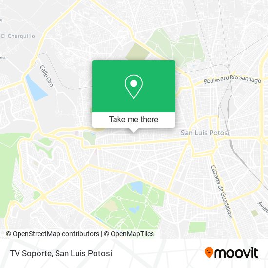 TV Soporte map