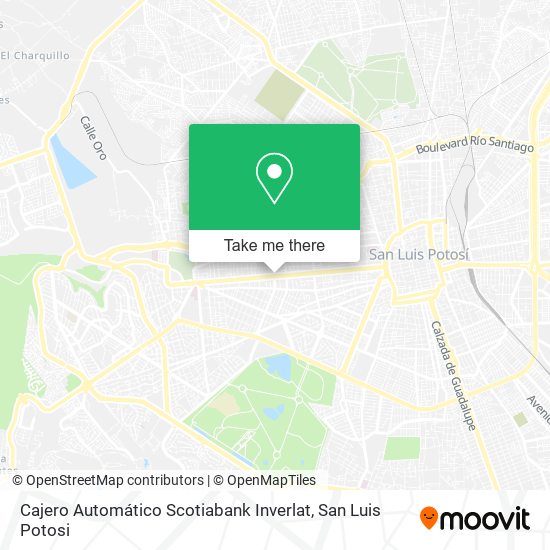Cajero Automático Scotiabank Inverlat map