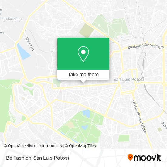Mapa de Be Fashion