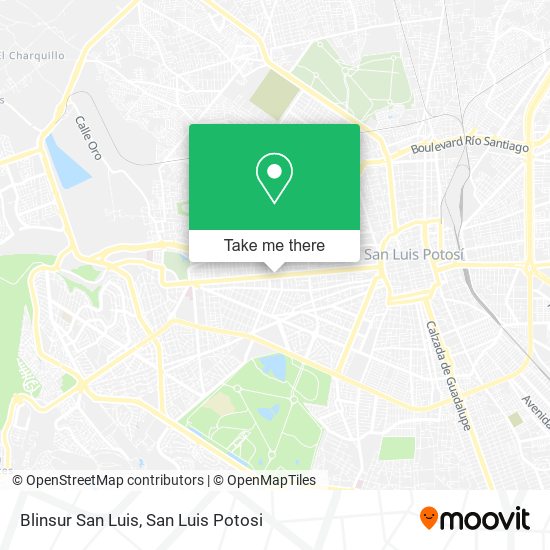 Blinsur San Luis map