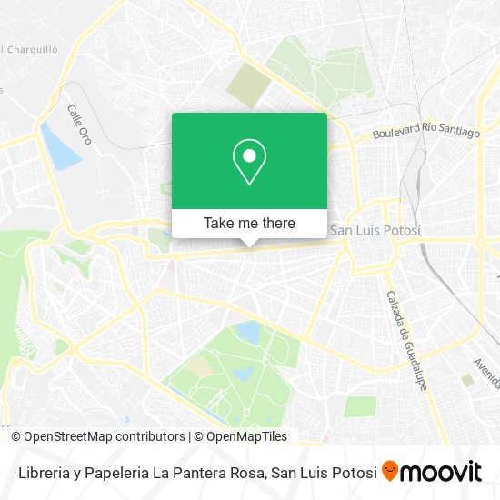 Libreria y Papeleria La Pantera Rosa map