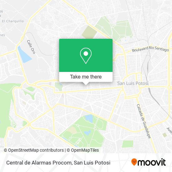 Central de Alarmas Procom map