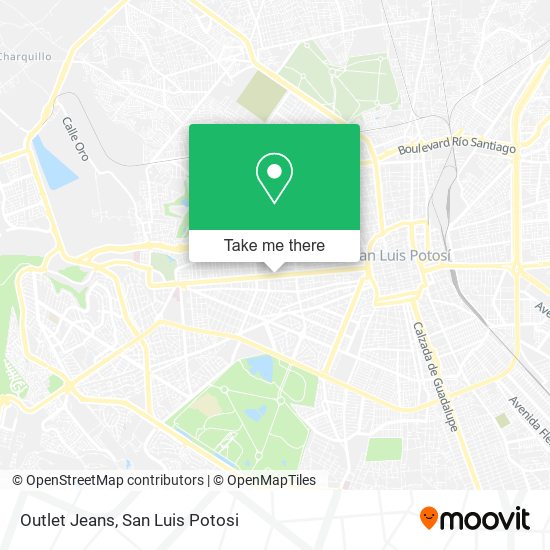 Mapa de Outlet Jeans