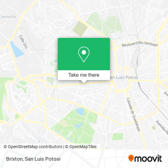 Mapa de Brixton