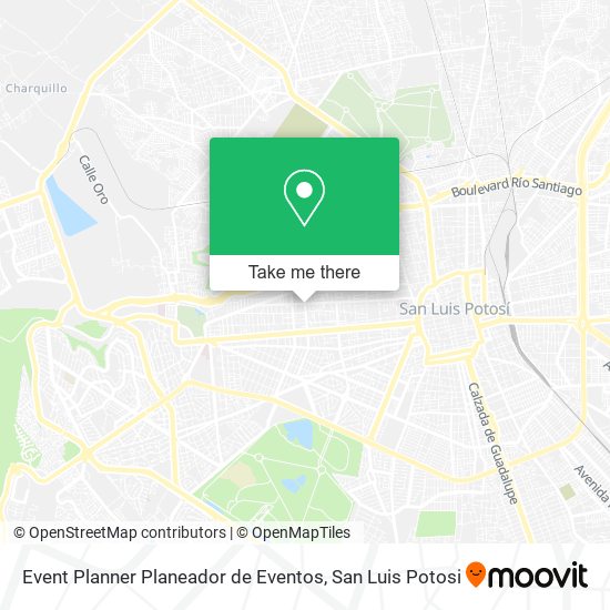 Event Planner Planeador de Eventos map