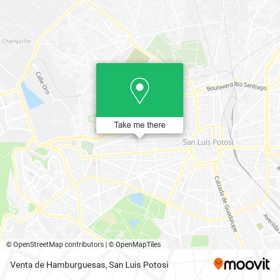 Venta de Hamburguesas map