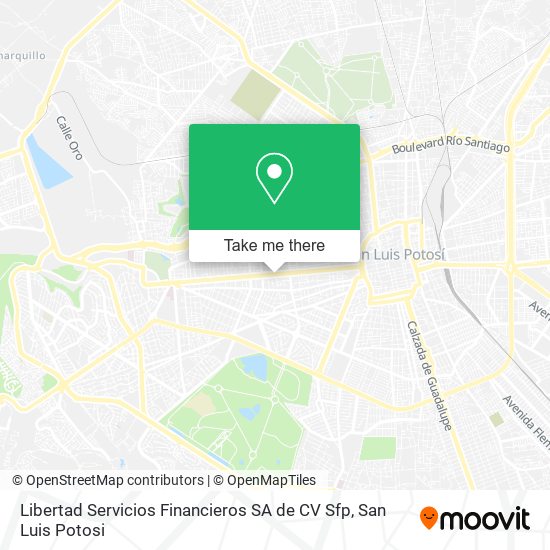 Libertad Servicios Financieros SA de CV Sfp map