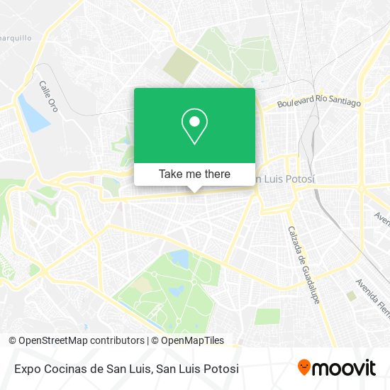 Expo Cocinas de San Luis map