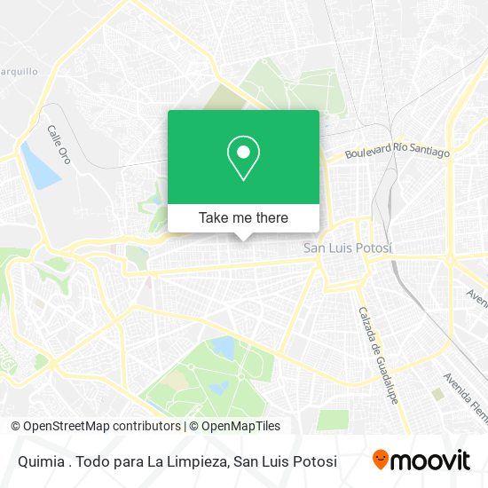 Quimia . Todo para La Limpieza map