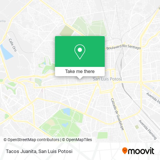 Tacos Juanita map