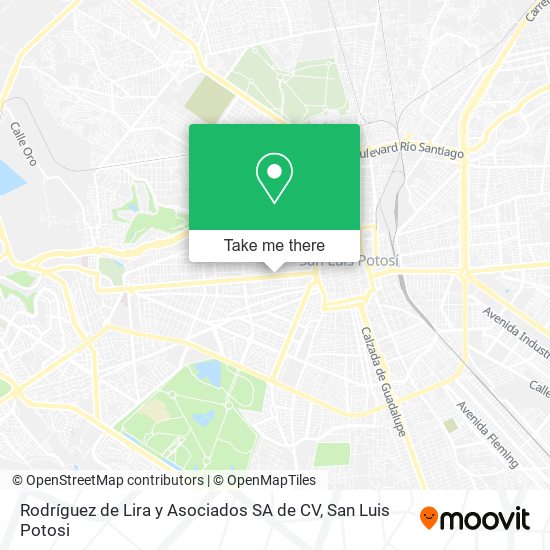 Rodríguez de Lira y Asociados SA de CV map