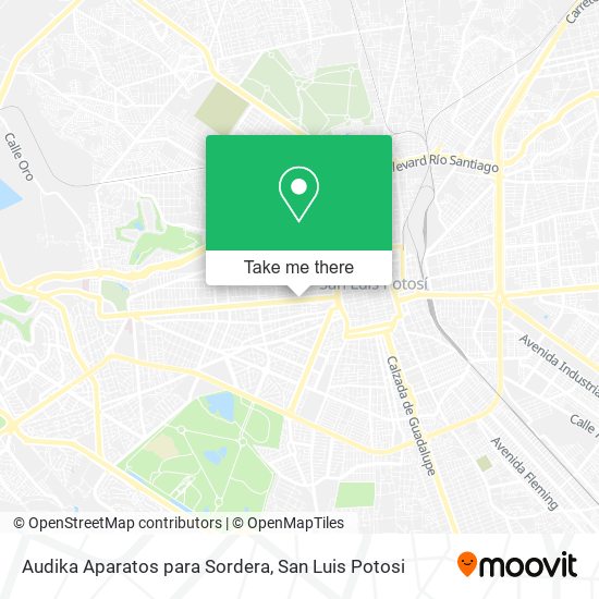 Mapa de Audika Aparatos para Sordera