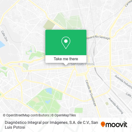 Diagnóstico Integral por Imágenes, S.A. de C.V. map