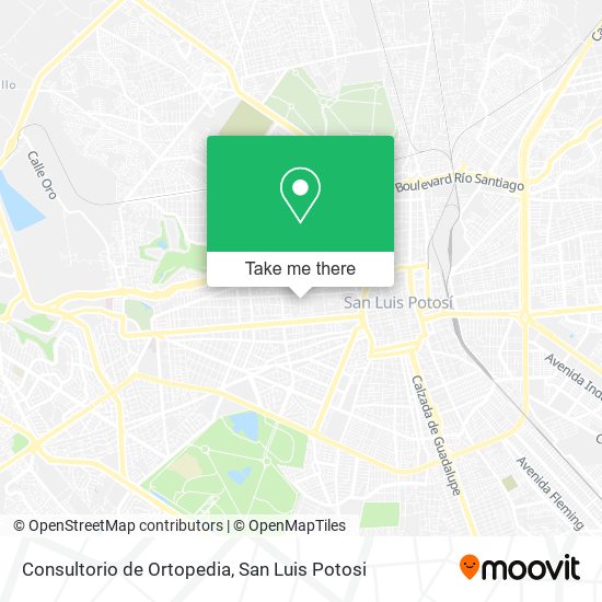 Consultorio de Ortopedia map