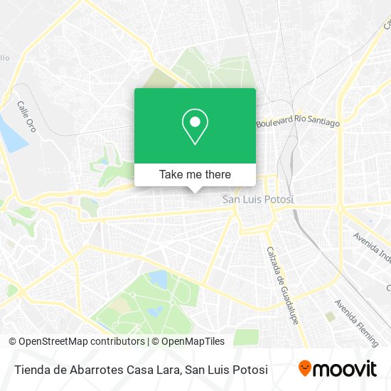 Tienda de Abarrotes Casa Lara map