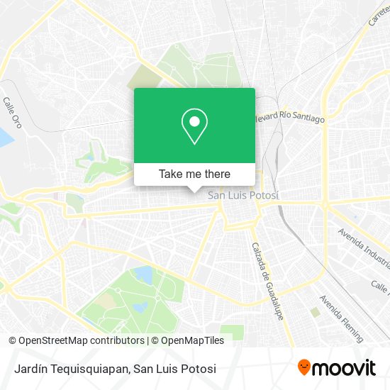 Jardín Tequisquiapan map