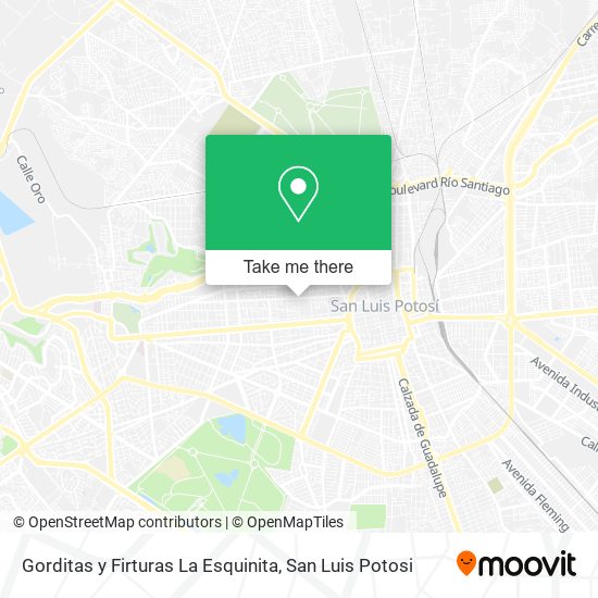 Gorditas y Firturas La Esquinita map