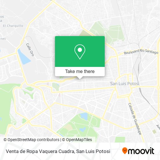 Venta de Ropa Vaquera Cuadra map