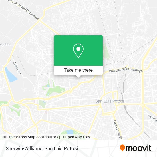 Sherwin-Williams map