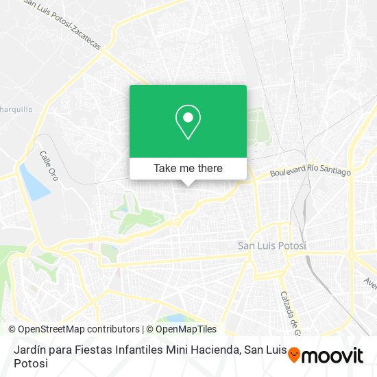 Mapa de Jardín para Fiestas Infantiles Mini Hacienda
