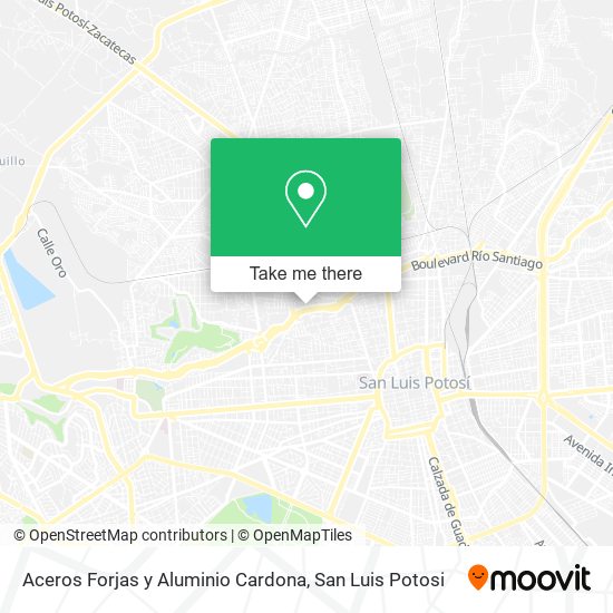 Aceros Forjas y Aluminio Cardona map