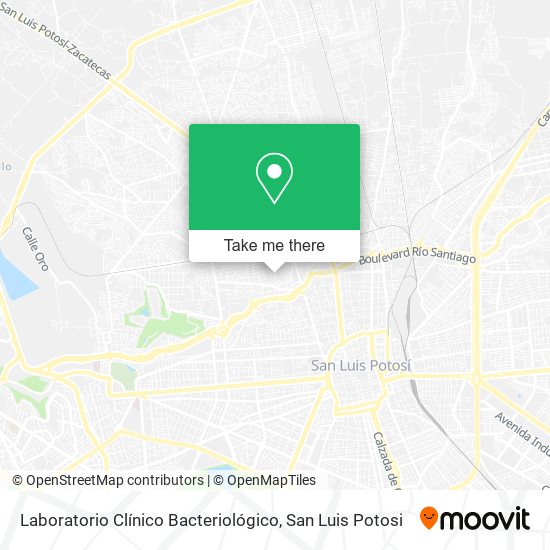 Laboratorio Clínico Bacteriológico map