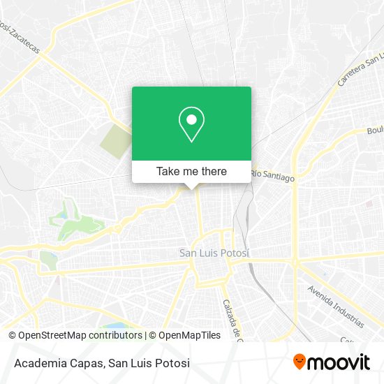 Mapa de Academia Capas