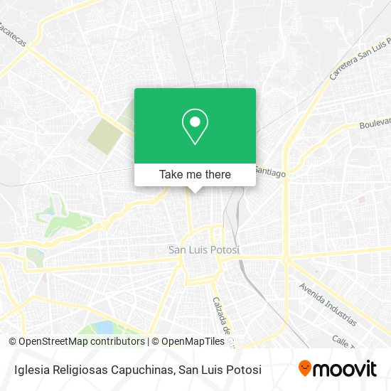 Iglesia Religiosas Capuchinas map