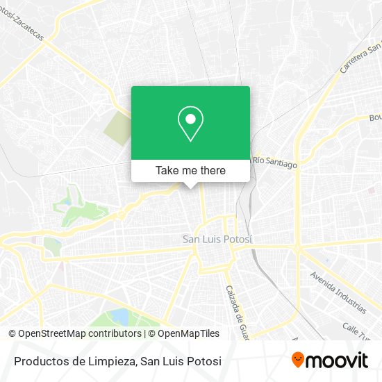 Productos de Limpieza map