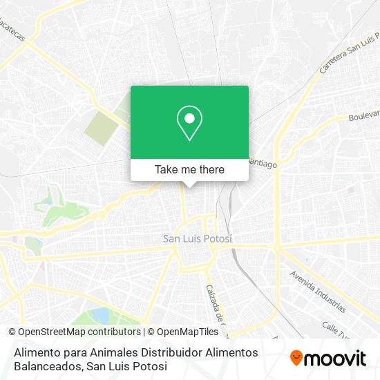 Alimento para Animales Distribuidor Alimentos Balanceados map