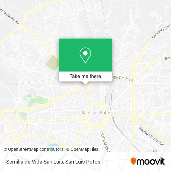 Semilla de Vida San Luis map