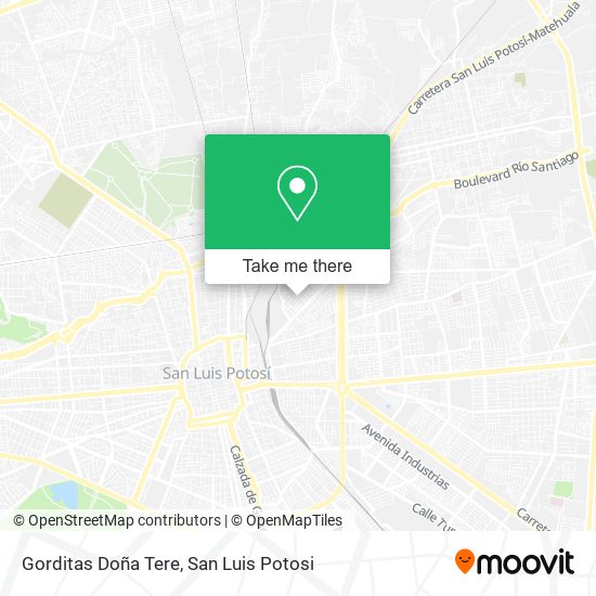 Gorditas Doña Tere map